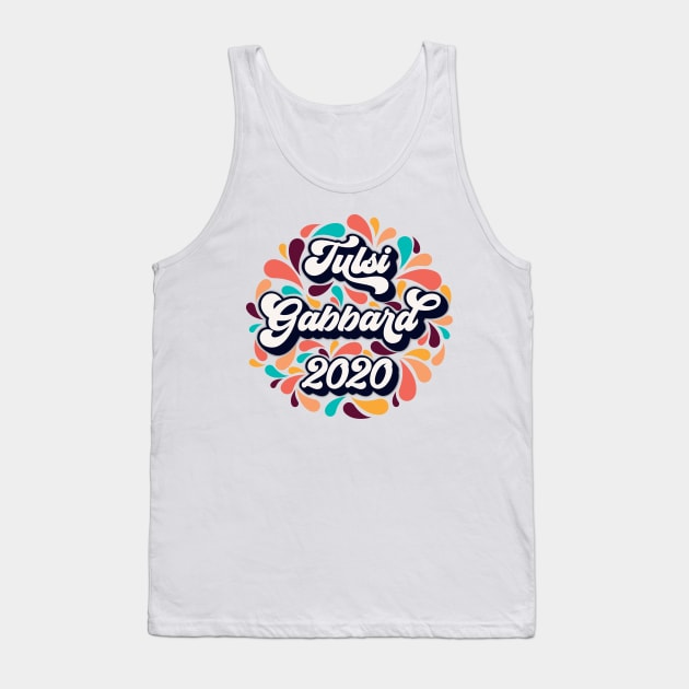 Tulsi Gabbard 2020 Paisley Tank Top by KimberMaddox